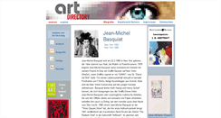 Desktop Screenshot of jean-michel-basquiat.de