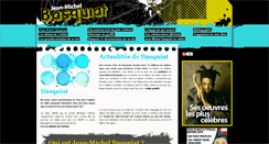 Desktop Screenshot of jean-michel-basquiat.net